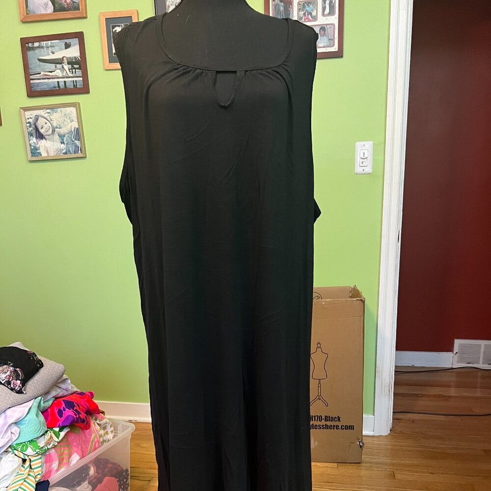 Terra & Sky 3X Black Dress